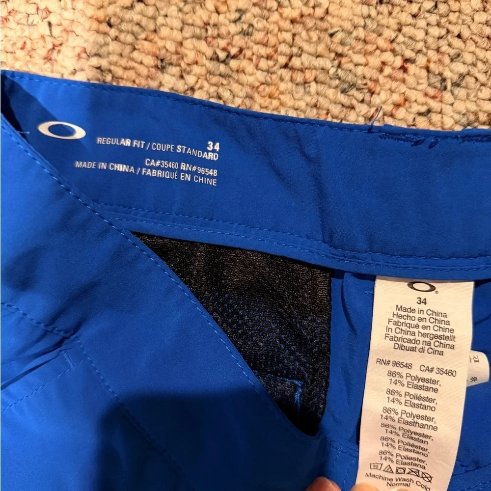 Oakley Men's Vibrant Blue Board Shorts